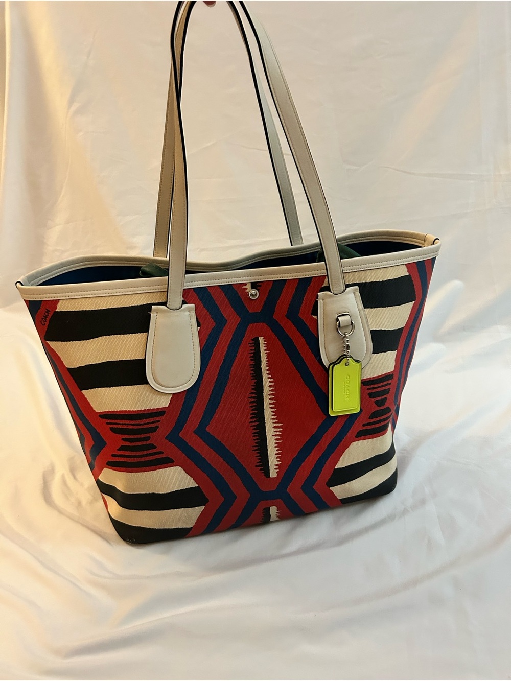 Coach XL Coated Canvas Tote